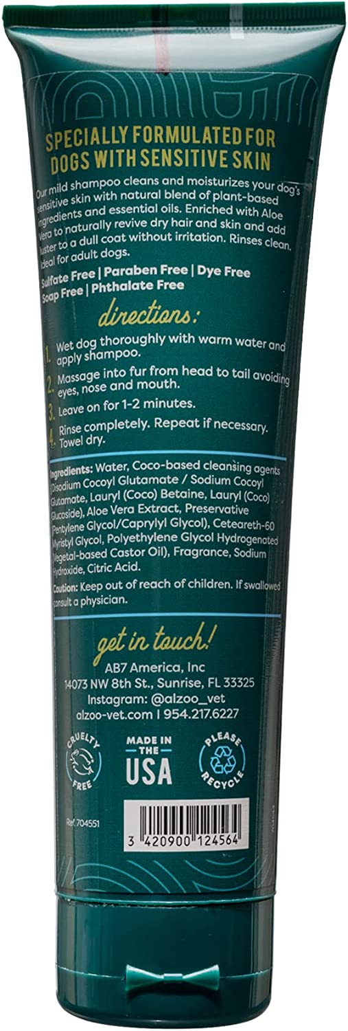 ALZOO Hypoallergenic Shampoo for Dogs 8 oz.