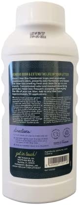 ALZOO Litter Box Deodorizer for Cats - Fresh Lavender 26oz.