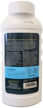 ALZOO Litter Box Deodorizer for Cats - Ocean Breeze 26oz.