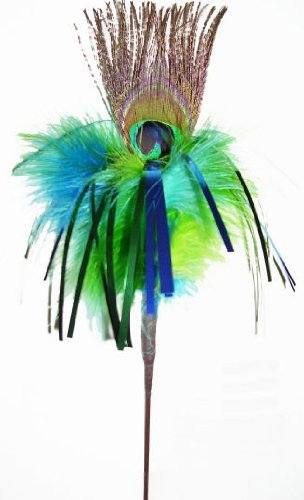 Go Cat 18" Peacock Sparkler Cat Toy