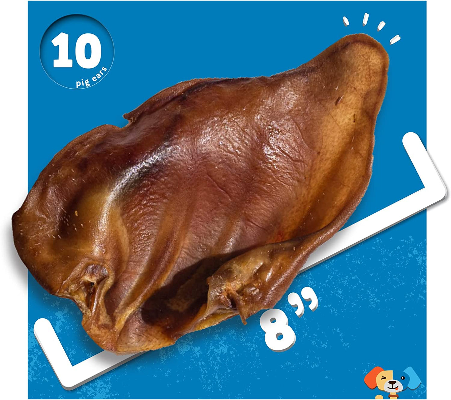 Jack & Pup Single Pig Ears 25 pk