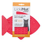 LickiMat Casper, Fish-Shaped Cat Slow Feeder Lick Mat