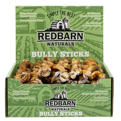 Redbarn 5" Braided Natural Bully Sticks for Dogs (1 Stick)