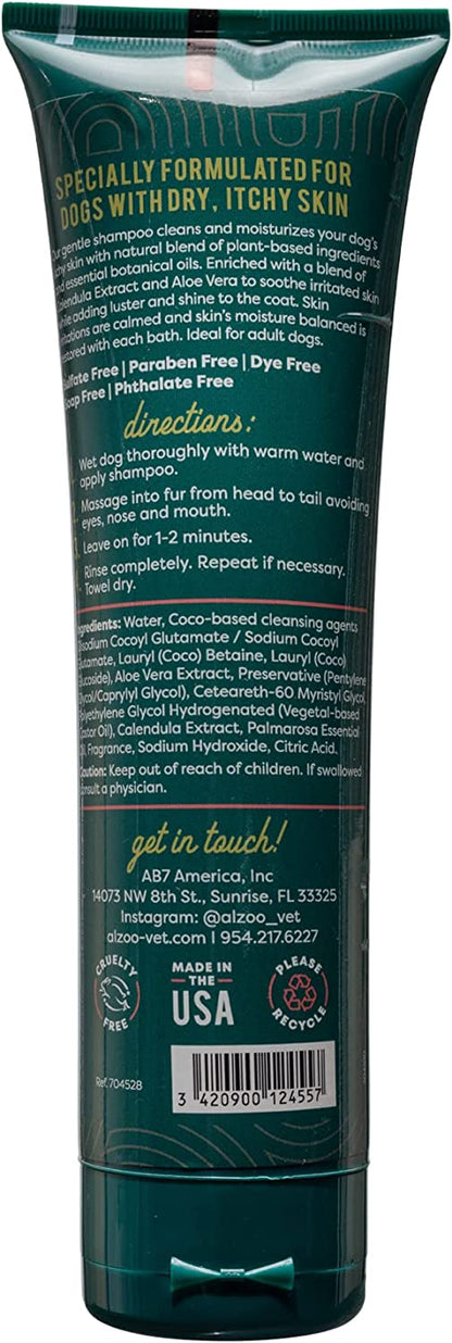 ALZOO Anti-Itch Shampoo for Dogs 8 oz.