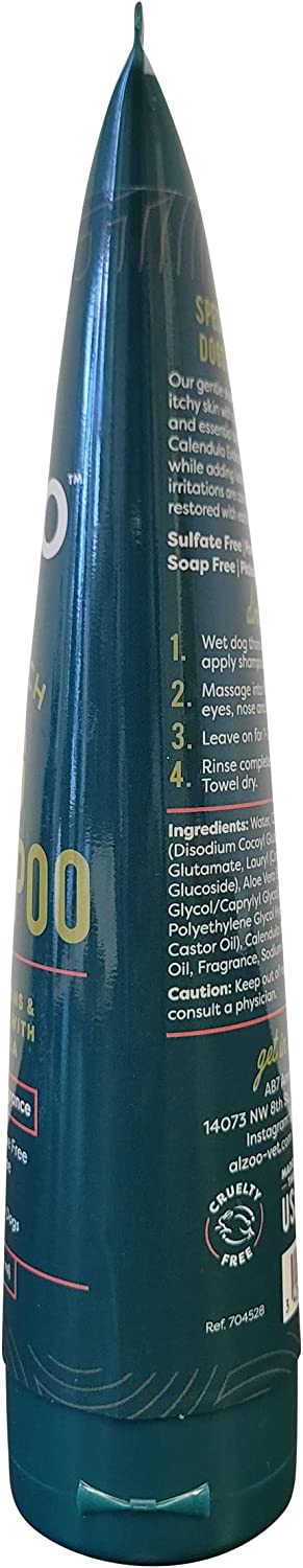 ALZOO Anti-Itch Shampoo for Dogs 8 oz.